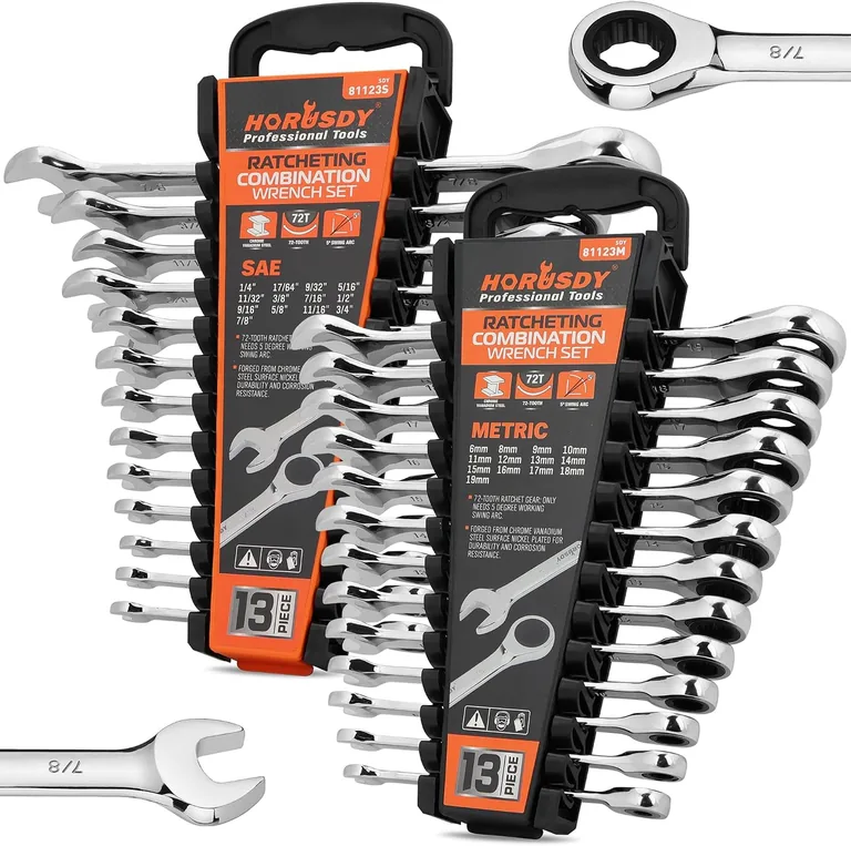 26-Piece Ratcheting Wrench Set