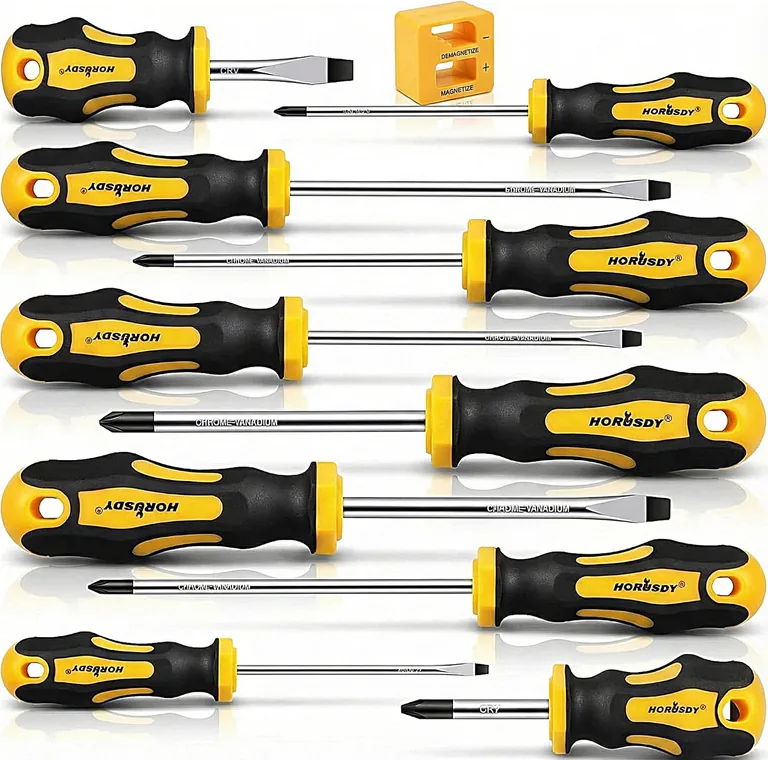 11-Piece Magnetic Screwdriver Set
